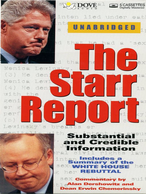 Title details for The Starr Report by Kenneth Starr - Available